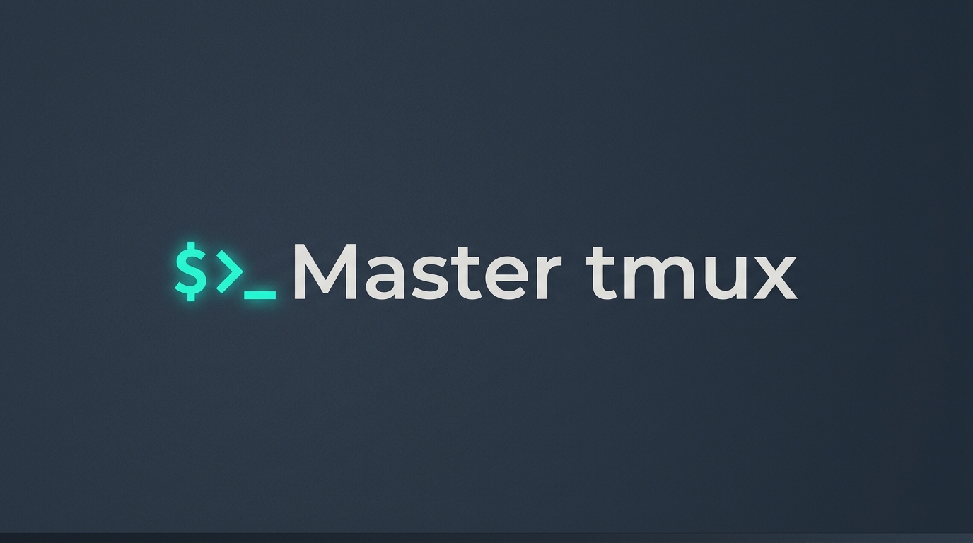Mastering tmux Hero Image