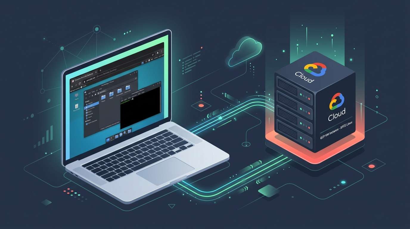 Setting Up GUI & Chrome Remote Desktop on Google Cloud VM